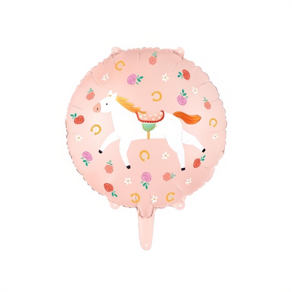 Folienballon Pferd, 45 cm PartyDeco 1