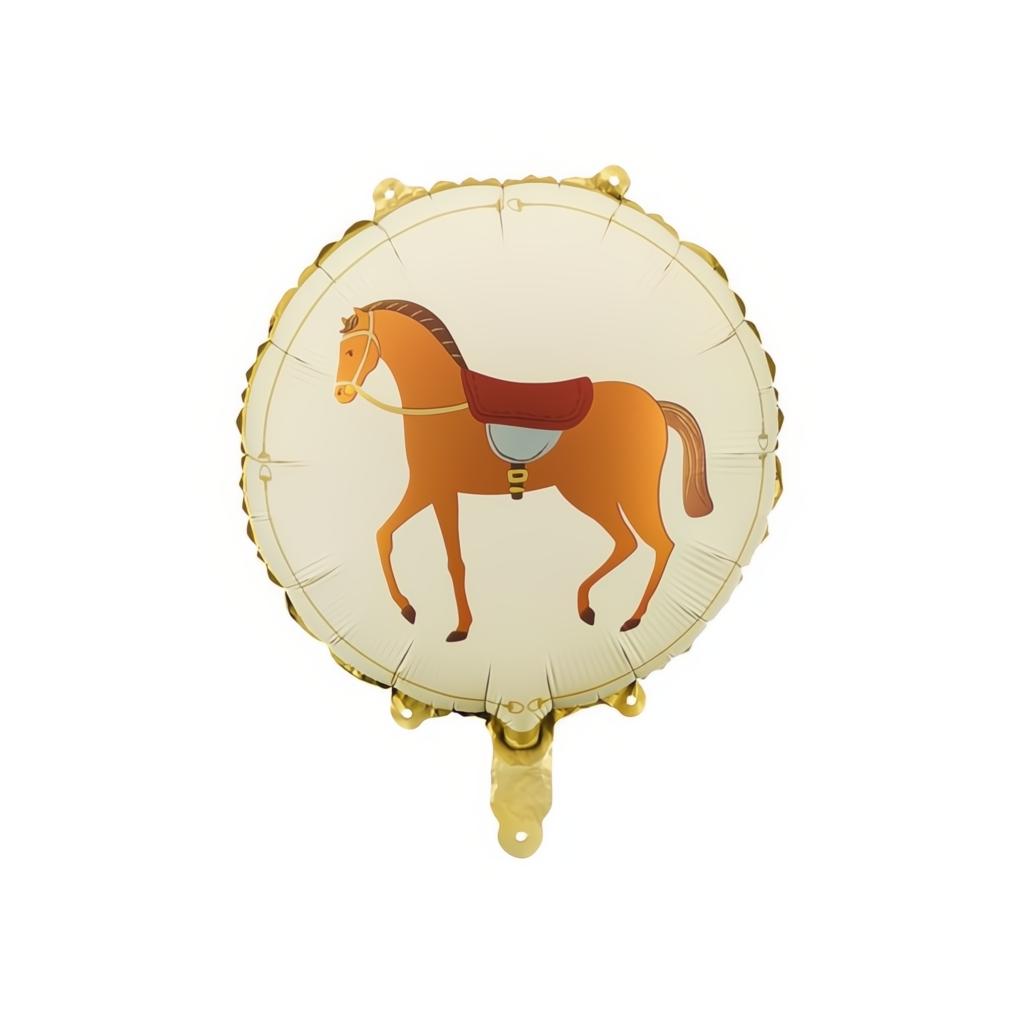 Folienballon Pferd, 45 cm PartyDeco 1