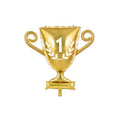 Folienballon Pokal, 64x61cm, gold PartyDeco 1