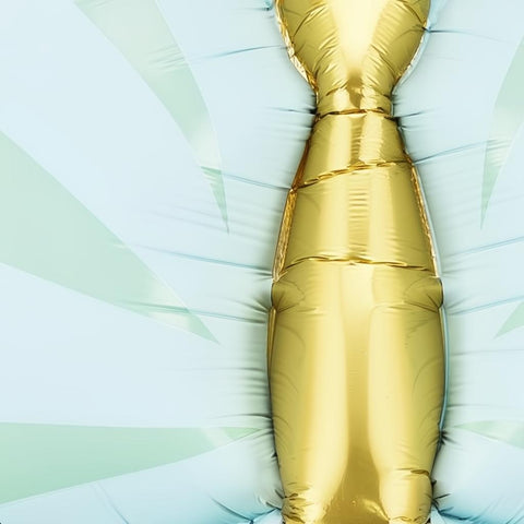 Folienballon Schmetterling, 69x69 cm, mint PartyDeco 2