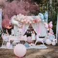 Folienballon Schmetterling, 69x69 cm, mint PartyDeco 5