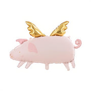 Folienballon Schweinchen, 72x46cm PartyDeco 1