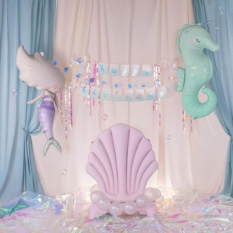 Folienballon Seepferdchen, 47x98 cm PartyDeco 3