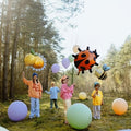 Folienballon Sonne, 90 cm PartyDeco 2