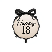 Folienballon Tablette Happy ''18'', 47.5x45 cm PartyDeco 1
