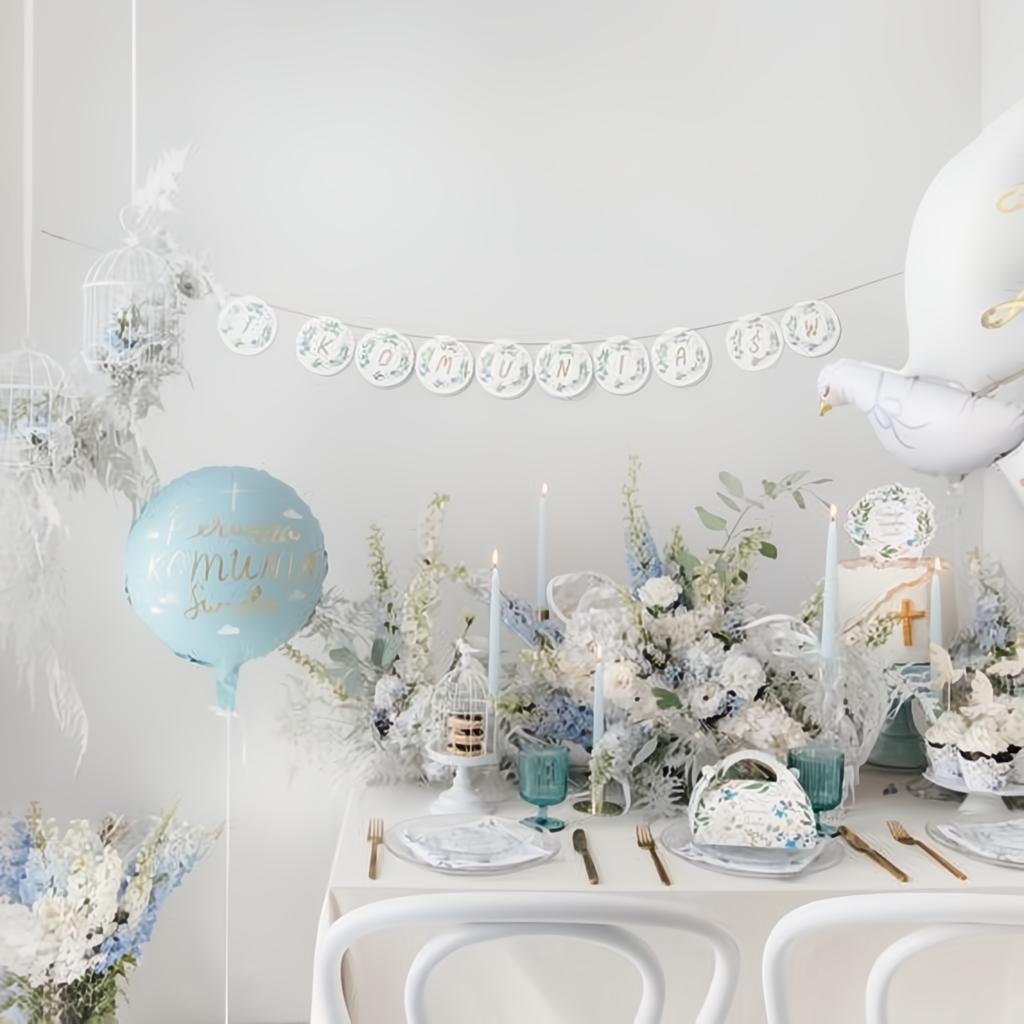Folienballon Taube, 80x100 cm PartyDeco 3