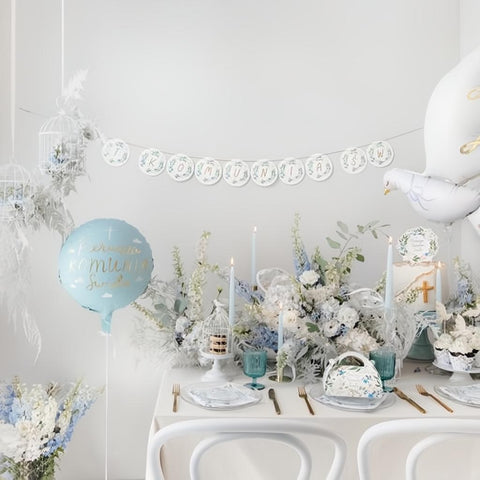 Folienballon Taube, 80x100 cm PartyDeco 3