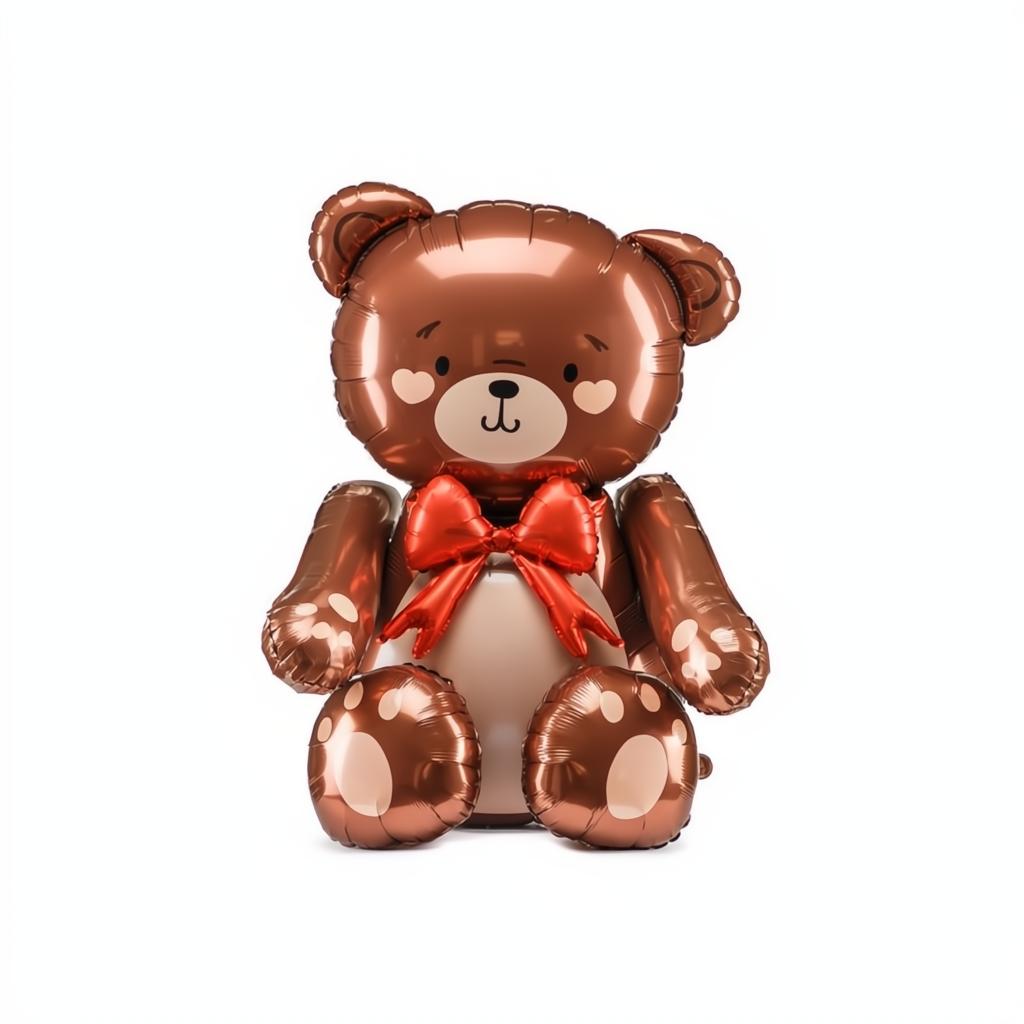 Folienballon Teddybär, 75x84cm PartyDeco 1