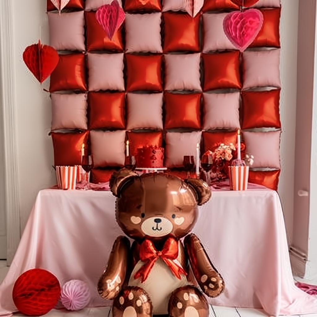 Folienballon Teddybär, 75x84cm PartyDeco 6