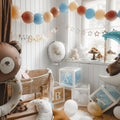 Folienballon Teddybär auf dem Mond, 80x98 cm PartyDeco 3