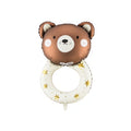 Folienballon Teddybär Rassel, 61x88 cm PartyDeco 1