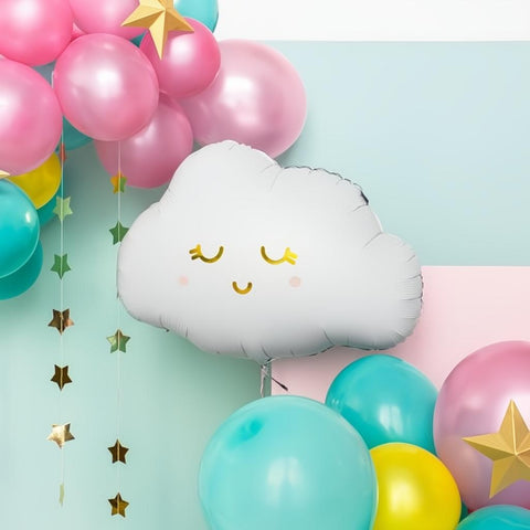 Folienballon Wolke, 51x35,5cm PartyDeco 2