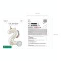 Folienballon Zahl ''2'' Einhorn, 93 cm PartyDeco 4