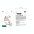 Folienballon Zahl ''5'' Einhorn, 93 cm PartyDeco 3