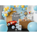 Folienballon Zielflagge, 45 cm PartyDeco 4