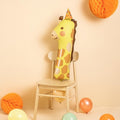 Folienballon Ziffer 1 - Giraffe, 48x96 cm PartyDeco 4