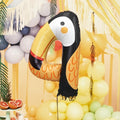 Folienballon Ziffer 4 - Tukan, 68x91 cm PartyDeco 4