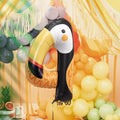 Folienballon Ziffer 4 - Tukan, 68x91 cm PartyDeco 5