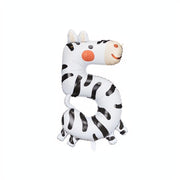 Folienballon Ziffer 5 - Zebra, 68x98 cm PartyDeco 1