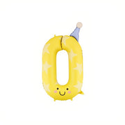 Folienballon Ziffer Kinderparty PartyDeco 1