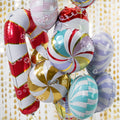 Folienballon Zuckerstange, 50x82cm, rot PartyDeco 3