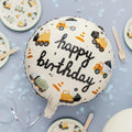 Folienluftballon Baufahrzeuge, 45 cm PartyDeco 2
