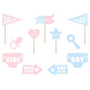 Foto-Gadgets für Gender reveal Partys PartyDeco 1