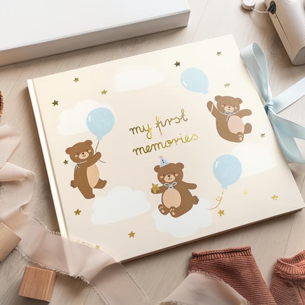 Fotoalbum Teddybär, 28x25 cm, 50 Seiten PartyDeco 3