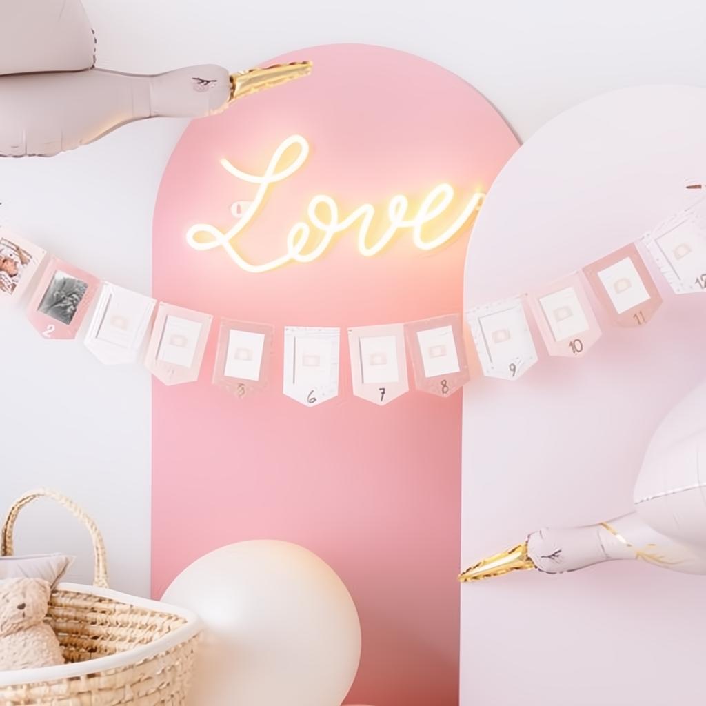 Fotogirlande - Storch, 10.5x15 cm PartyDeco 4