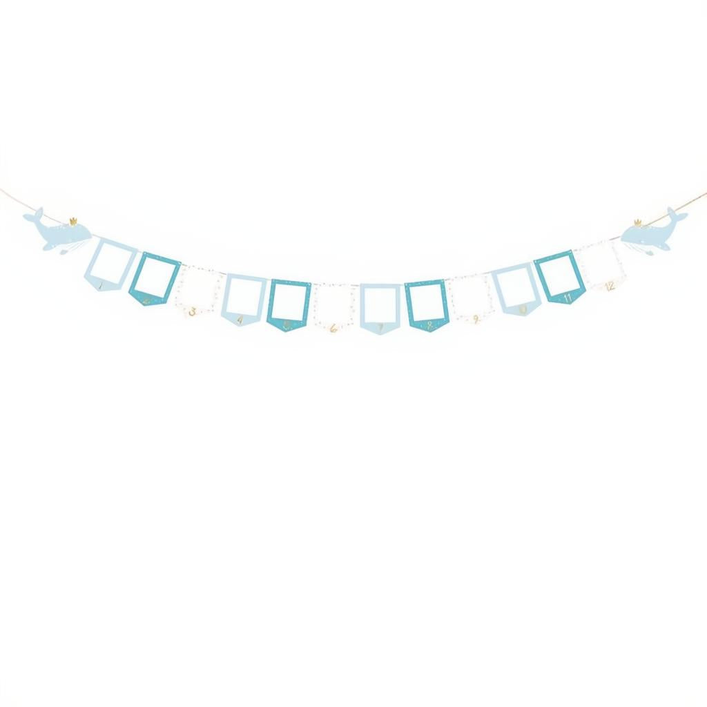 Fotogirlande - Walfisch 10.5 x 15 cm PartyDeco 1