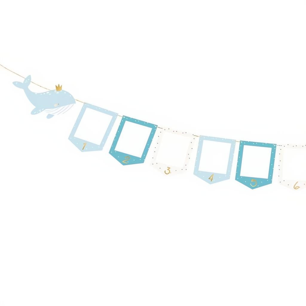 Fotogirlande - Walfisch 10.5 x 15 cm PartyDeco 2