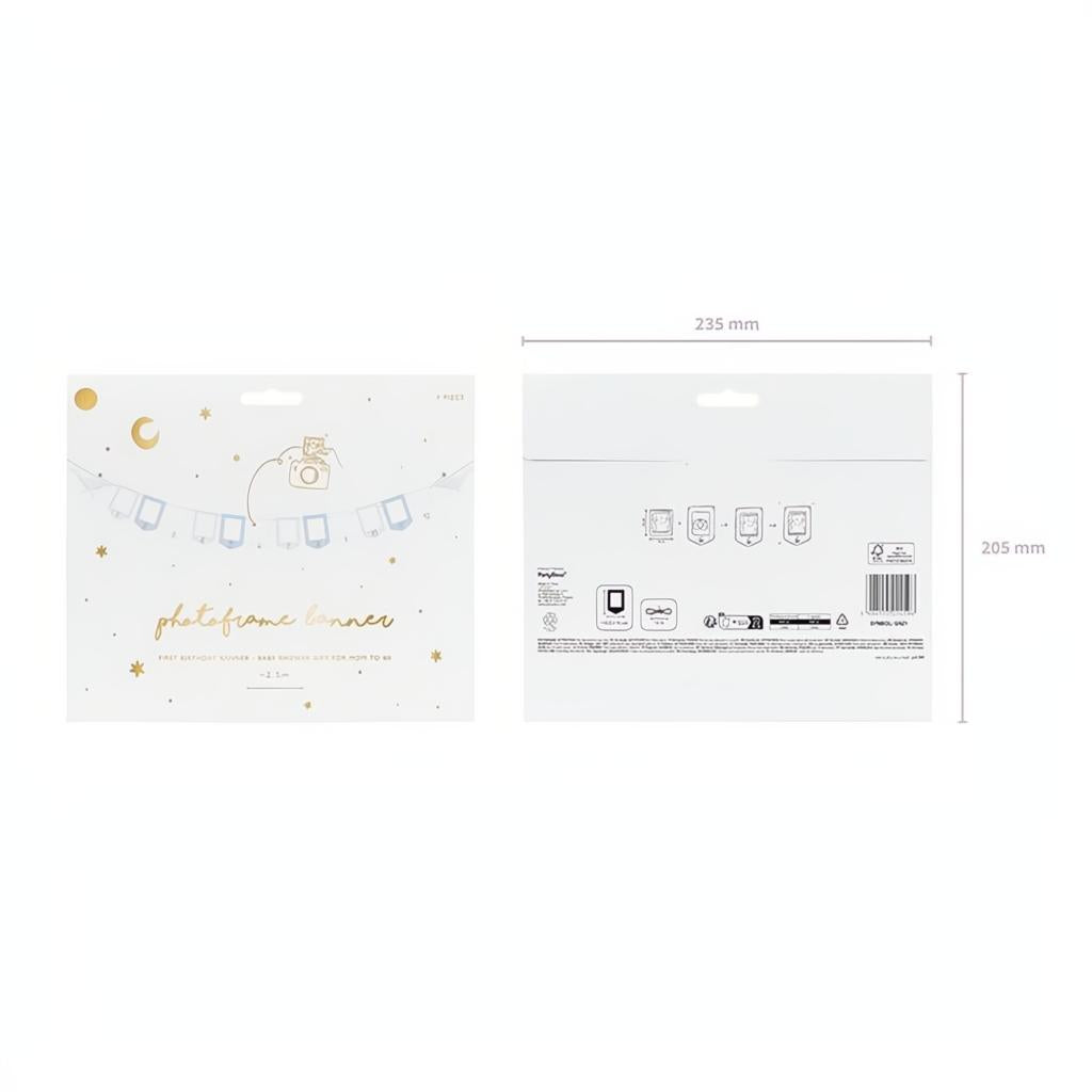 Fotogirlande - Walfisch 10.5 x 15 cm PartyDeco 5