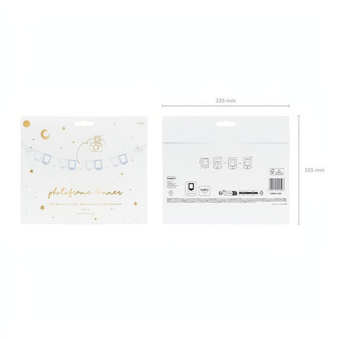 Fotogirlande - Walfisch 10.5 x 15 cm PartyDeco 5