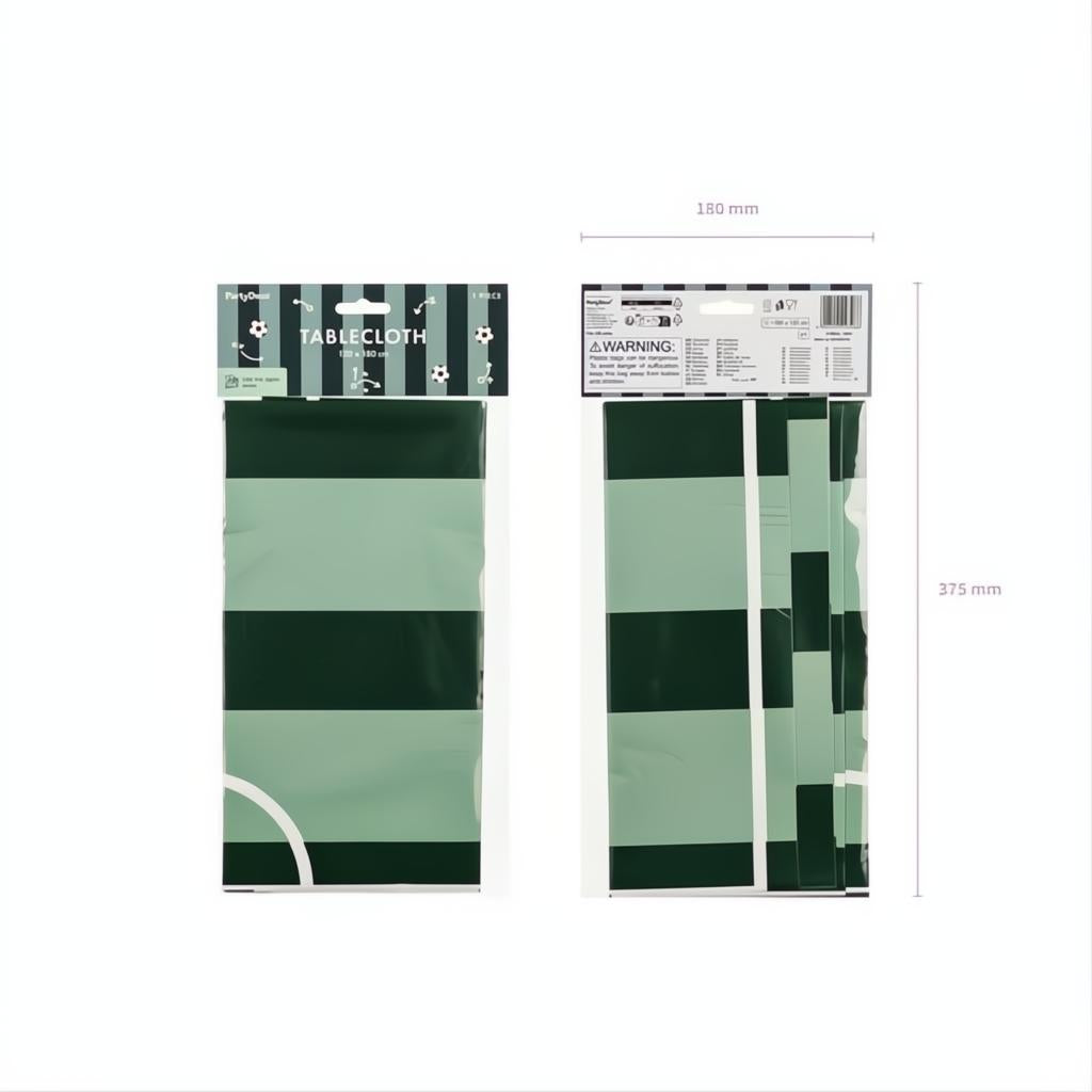 Fussballfeld-Tischdecke, 120x180cm PartyDeco 4