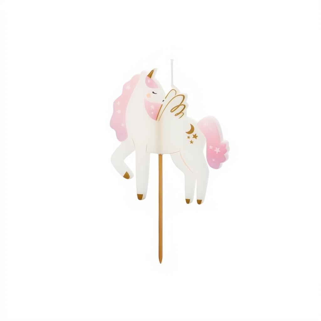 Geburtstagskerze Einhorn PartyDeco 1