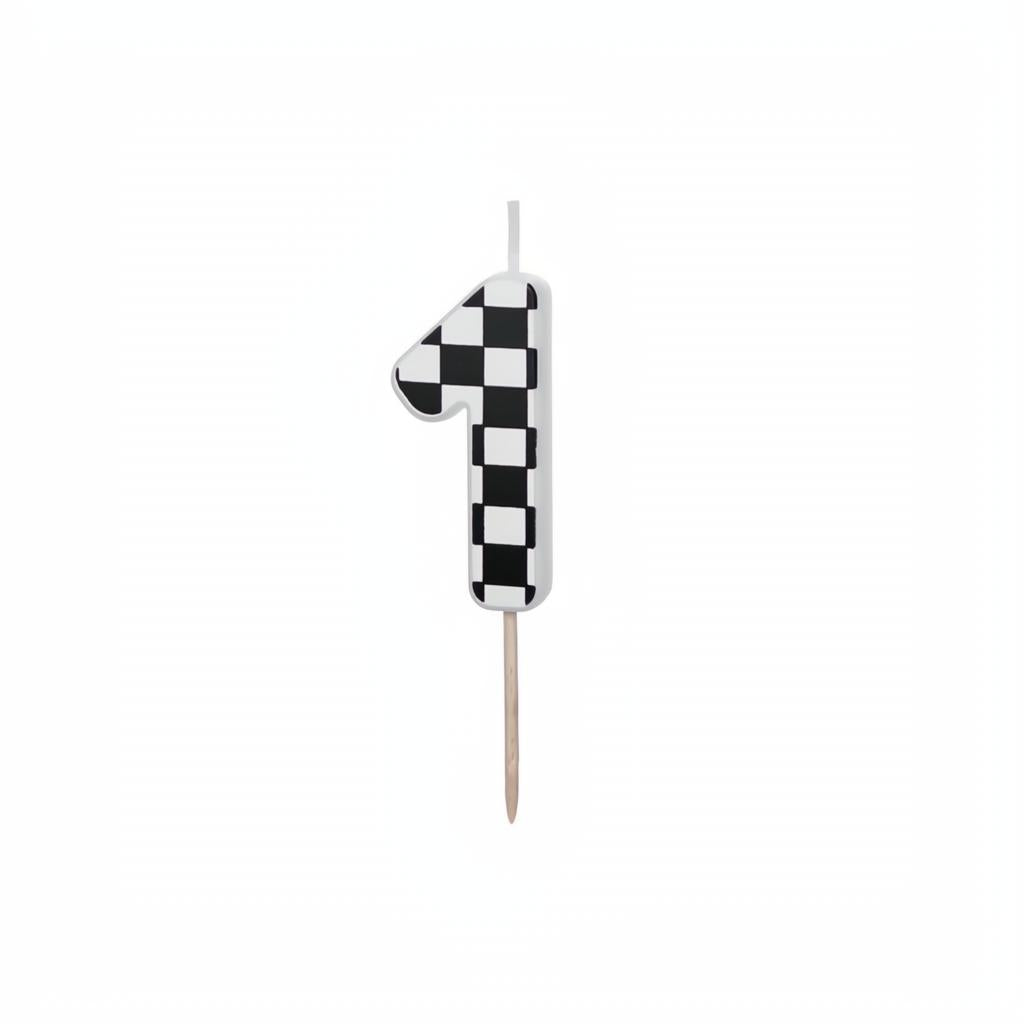 Geburtstagskerze Zahl 1 PartyDeco 1