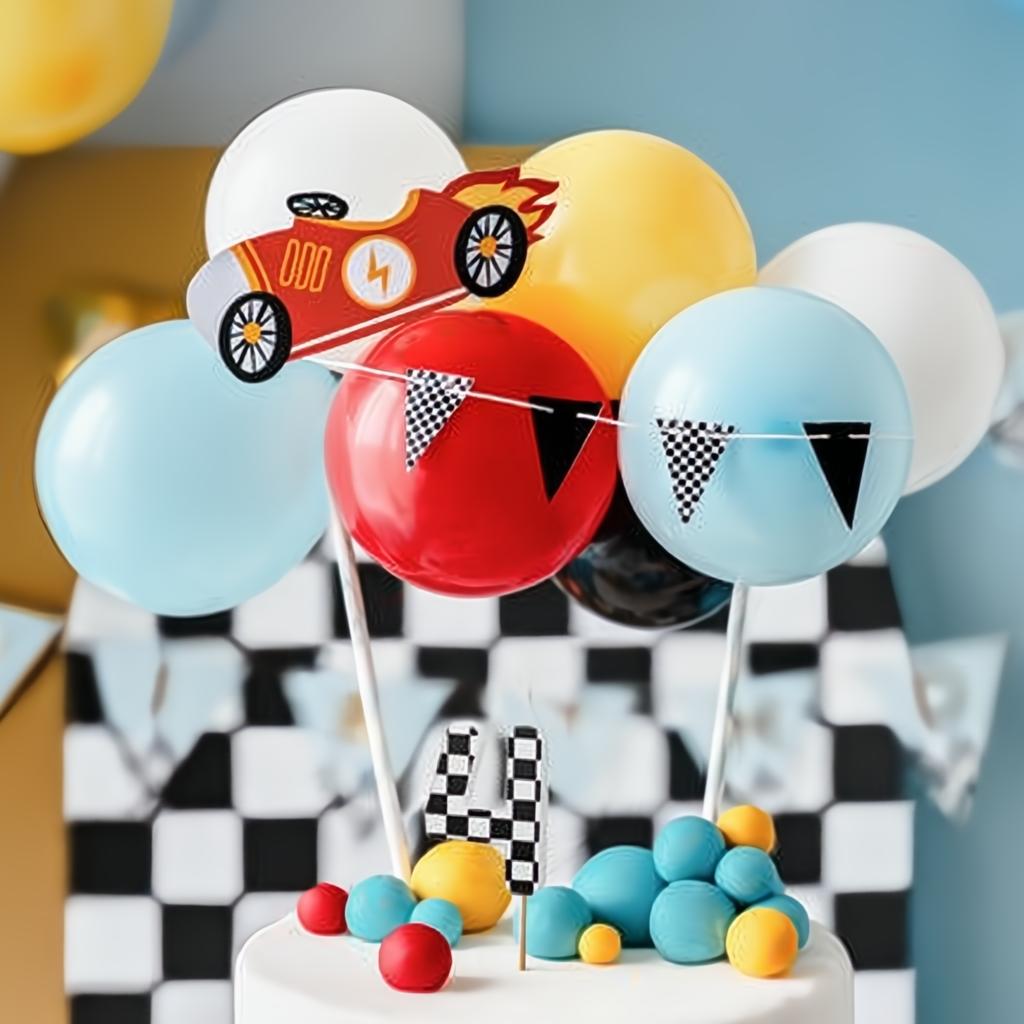 Geburtstagskerze Zahl 4 PartyDeco 2