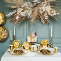 Geburtstagskerze Zahl 60, gold PartyDeco 5