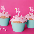 Geburtstagskerzen Flamingos PartyDeco 2