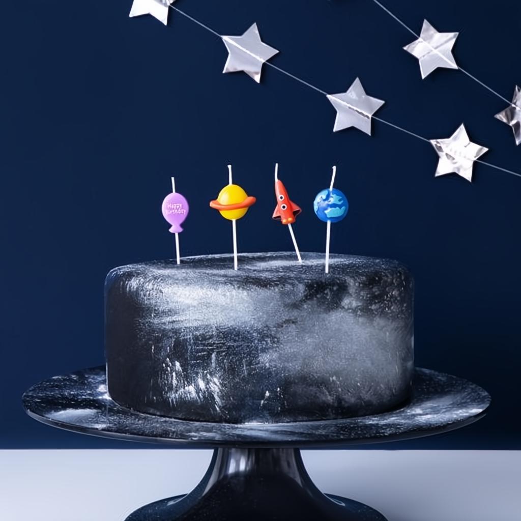 Geburtstagskerzen Kosmos PartyDeco 2