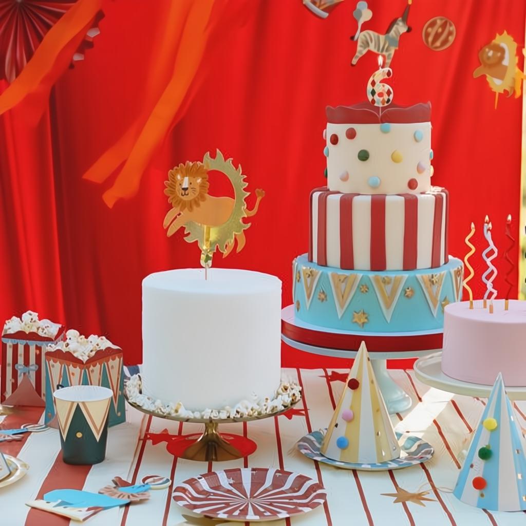 Gedrehte Geburtstagskerzen Regenbogen PartyDeco 3