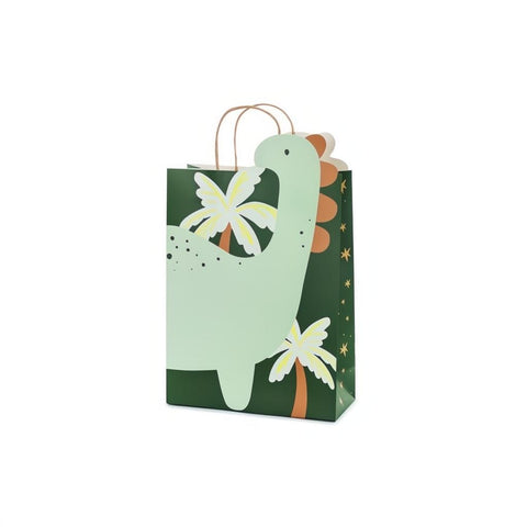 Geschenktüte Dinosaurier, 10x24x37 cm, Farbenmix PartyDeco 1