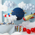 Geschenktüte Flugzeug, 10x24x35,5 cm, Farbenmix PartyDeco 5