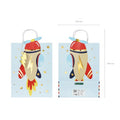Geschenktüte Flugzeug, 10x24x35,5 cm, Farbenmix PartyDeco 6
