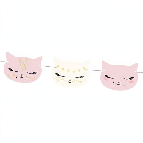 Girlande Katze, 1,4m PartyDeco 2