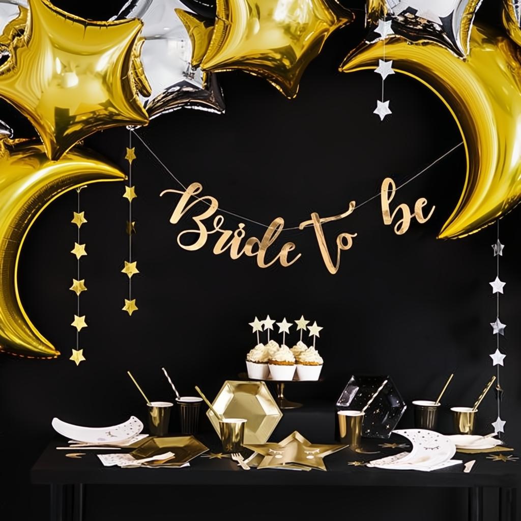 Girlande Sterne, silber, 3,6m PartyDeco 5