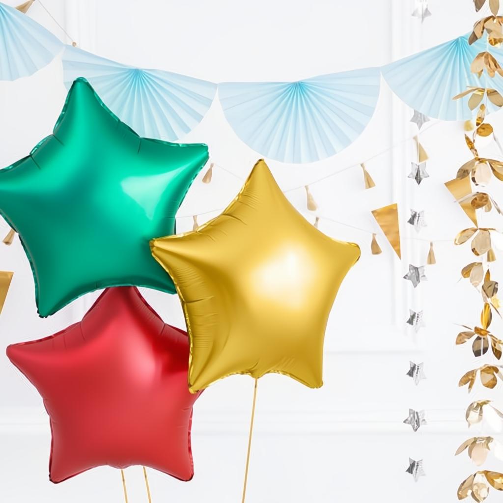 Girlande Sterne, silber, 3,6m PartyDeco 6