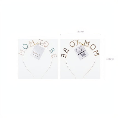 Haarreif Mom to be, 18.5x18 cm PartyDeco 4