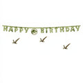 Happy Birthday Banner Jurassic World, 45x165 cm PartyDeco 1