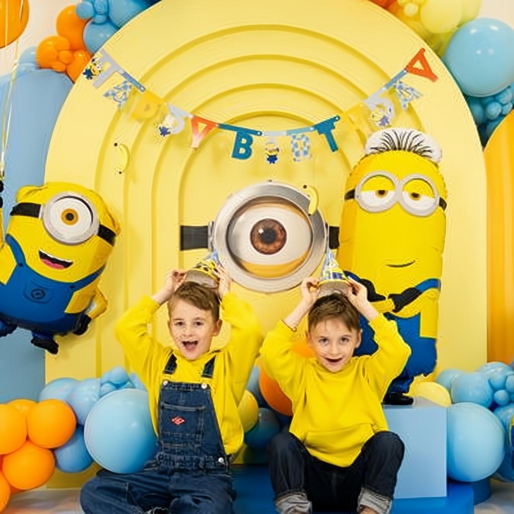 Happy Birthday Banner Minions, 50x153 cm PartyDeco 3